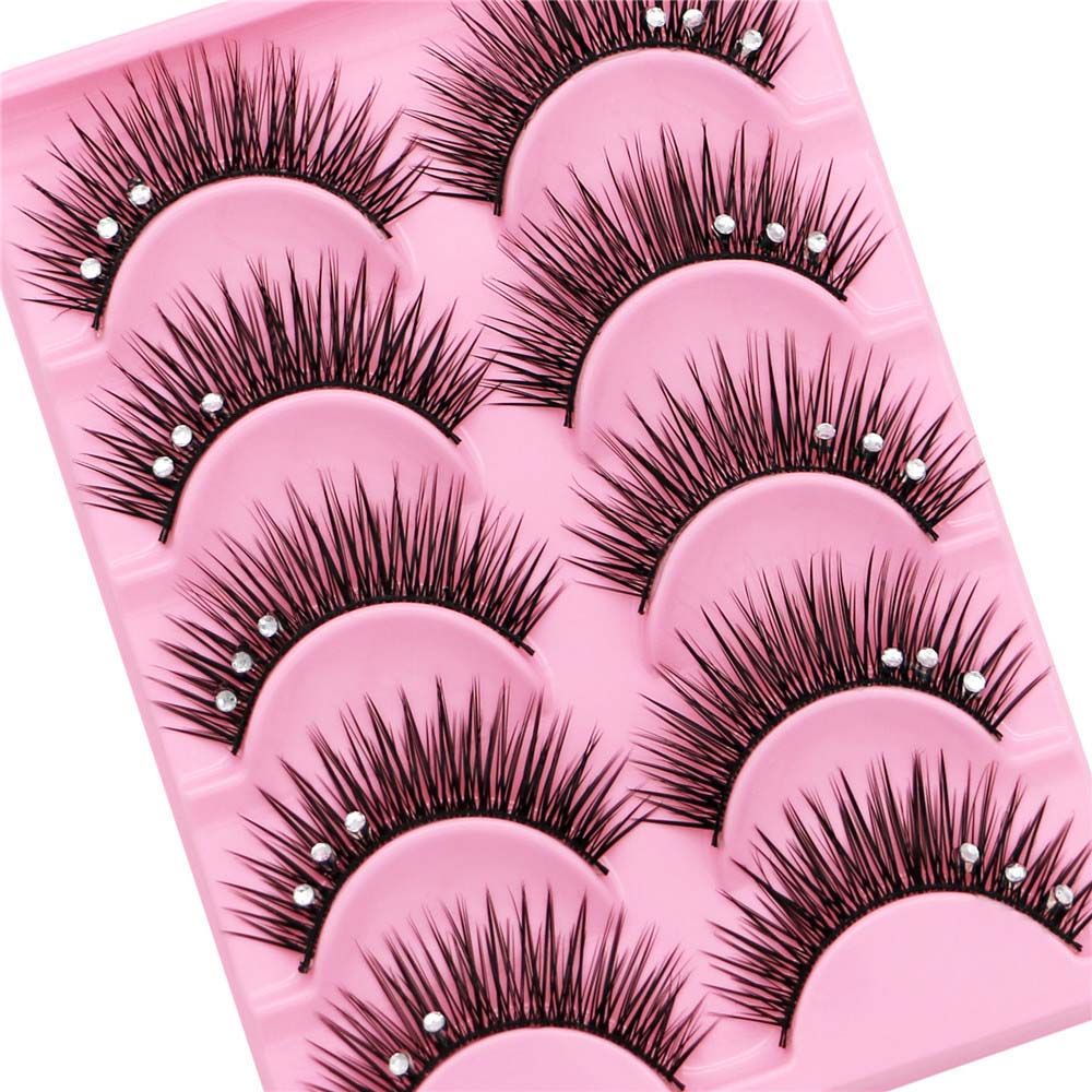 Eyelash Extension For Big Eyes - まつげシャイニーラインストーンアイメイクツールラインストーンつけまつげビッグアイまつげまつげエクステンションスパンコールつけまつげ