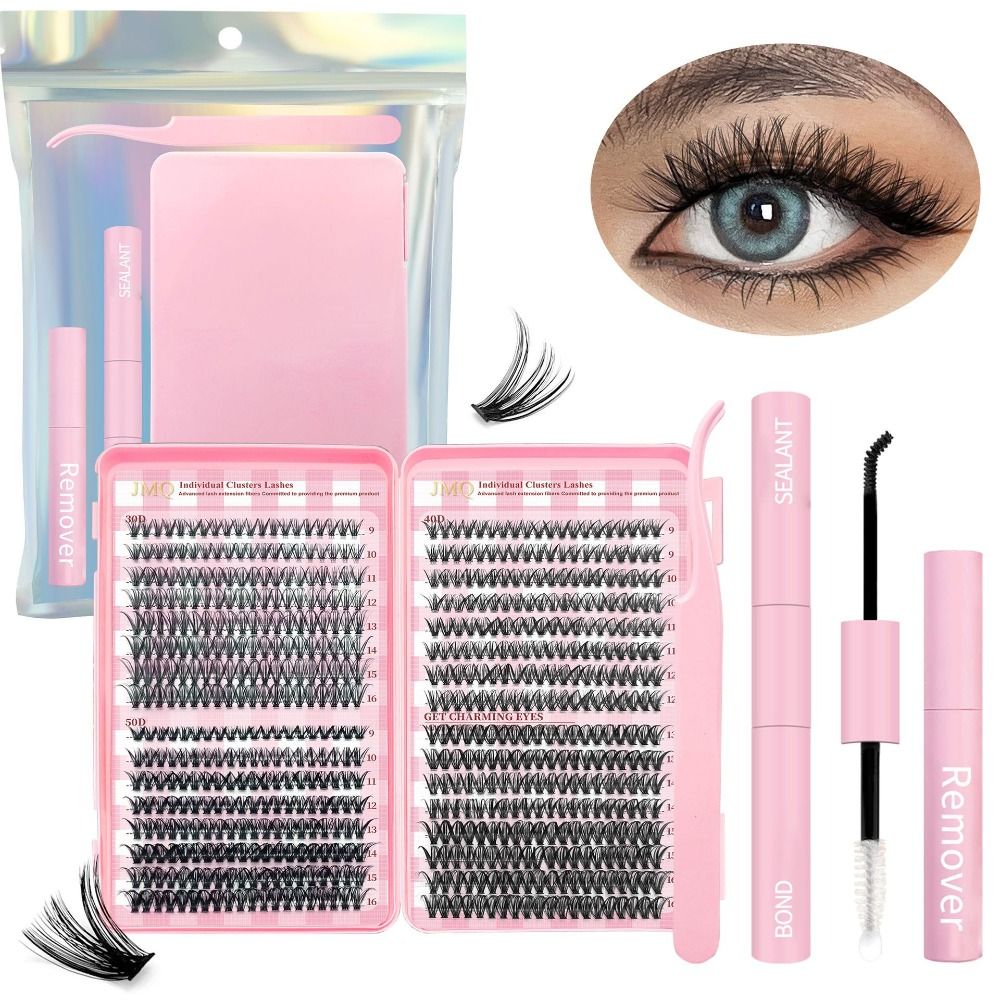 Faux Mink Lash - 9-16mmの長さのつけまつげ、3Dボリュームウィスピー風、3Dフェイクミンクまつげ、ボリュームファン、ナチュラルルック、つけまつげ、パーソナルケア