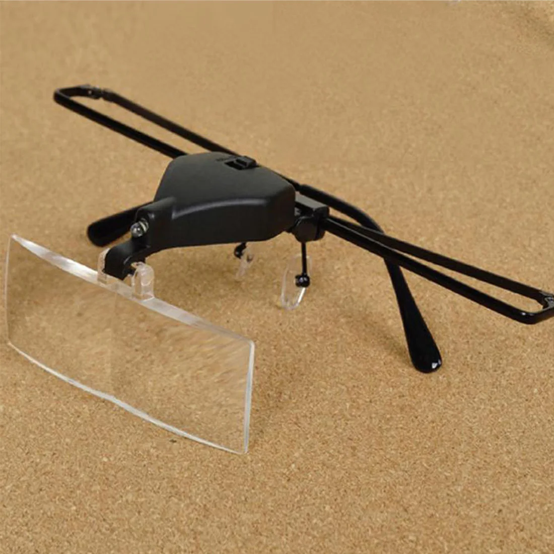 Eyelash Extension With Glasses - LED拡大鏡拡大鏡調節可能なまつげ拡張ライトスペックグラスハンズフリー読書用