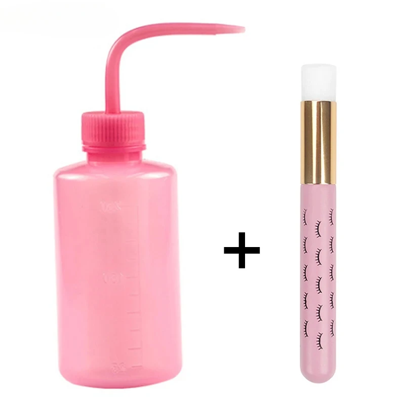 Eyelash Extension Wash Kit - まつげエクステンションクリーニングボトルリムーバー洗濯ラッシュシャンプーフラスコツールキットまつげクリーンブラシセット眉毛スキンケア