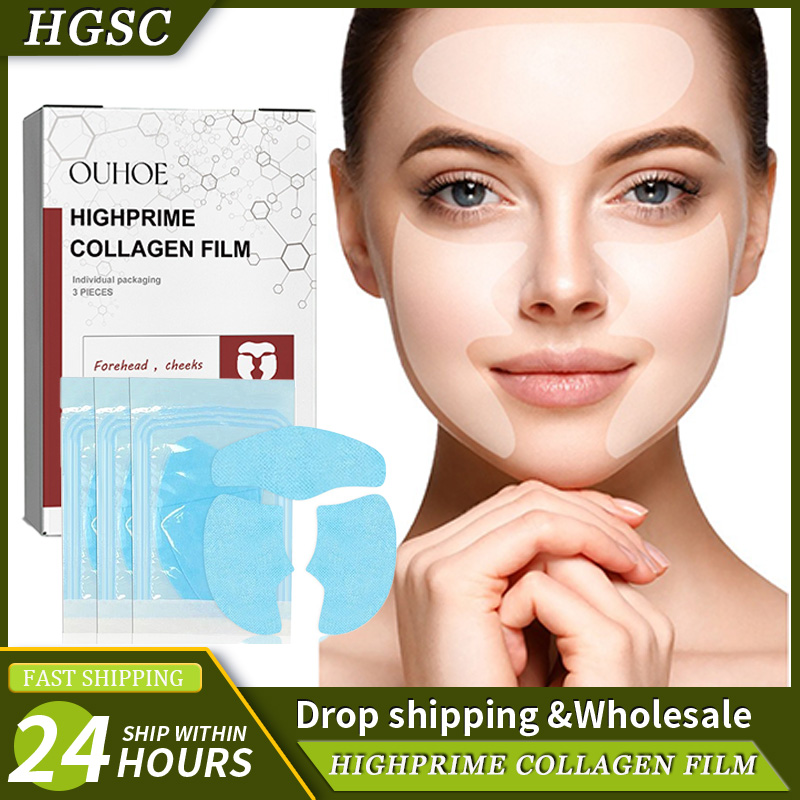 Eye Pad Collagen - コラーゲンの目の若返りのための膜,しわ,バッグ,くま,肌の引き締め,ふっくらと保湿を明るくします