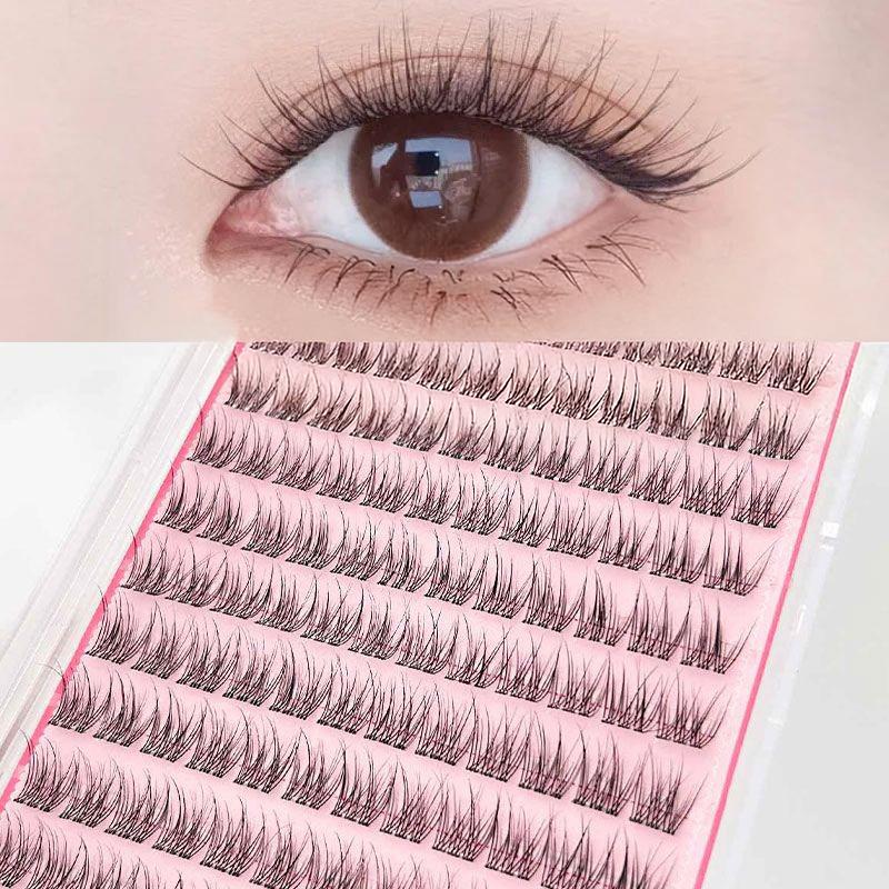 Eyelash Extension No 11 - 黒色の自己粘着式つけまつげ 優しい11-13MM DIYまつげエクステ アイメイク 接着剤不要 ナチュラルなつけまつげ