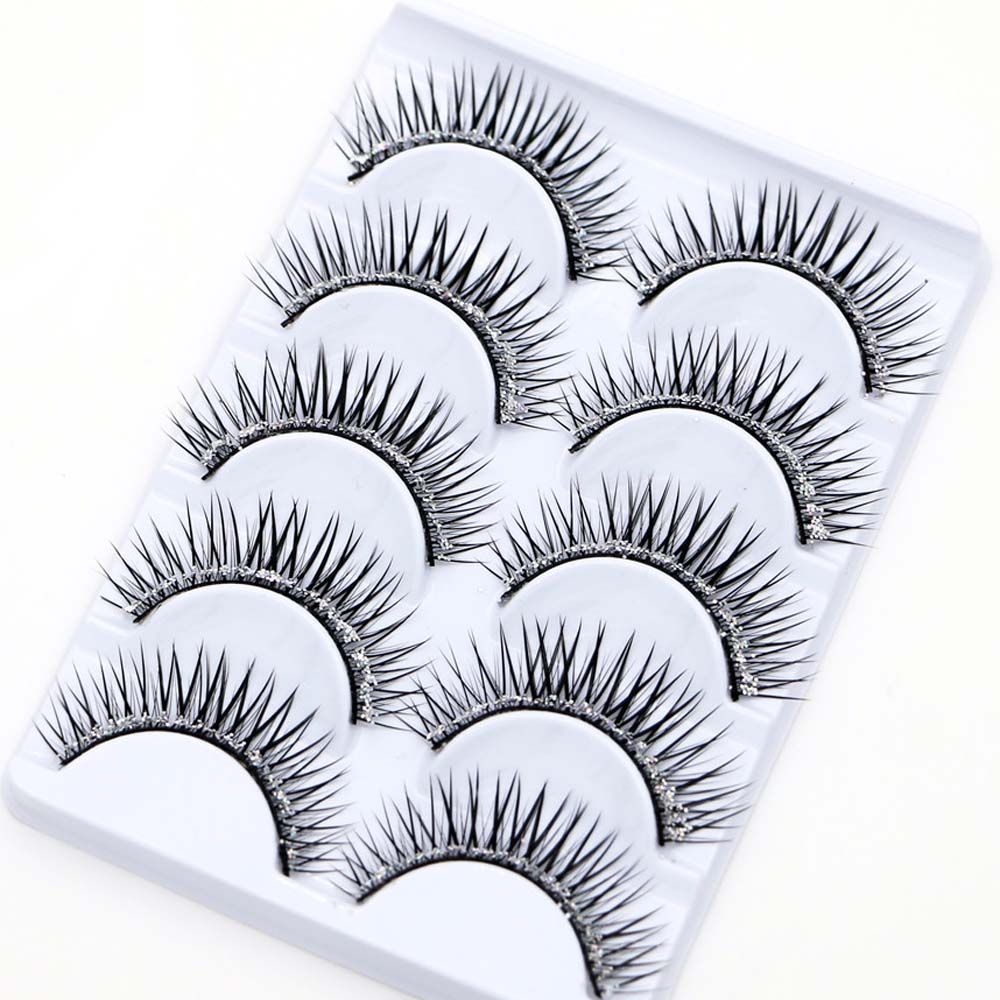 Eyelash Extension For Big Eyes - 持続性のあるアイメイクアップツール厚いクロスラッシュラインストーンつけまつげスパンコールつけまつげビッグアイまつげまつげエクステンション