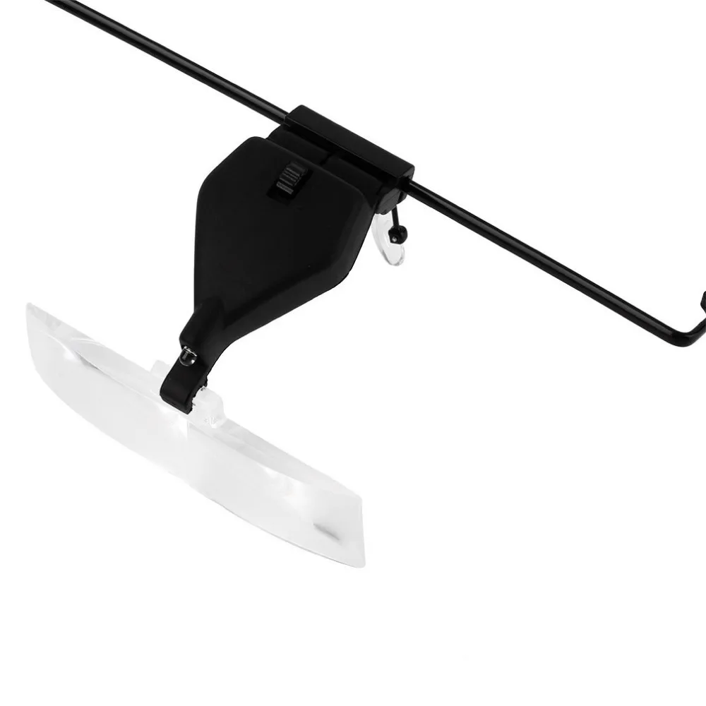 まつげエクステ LEDライト拡大鏡 メガネ ハンズフリー拡大 - Eyelash Extension With Glasses のレビューと価格