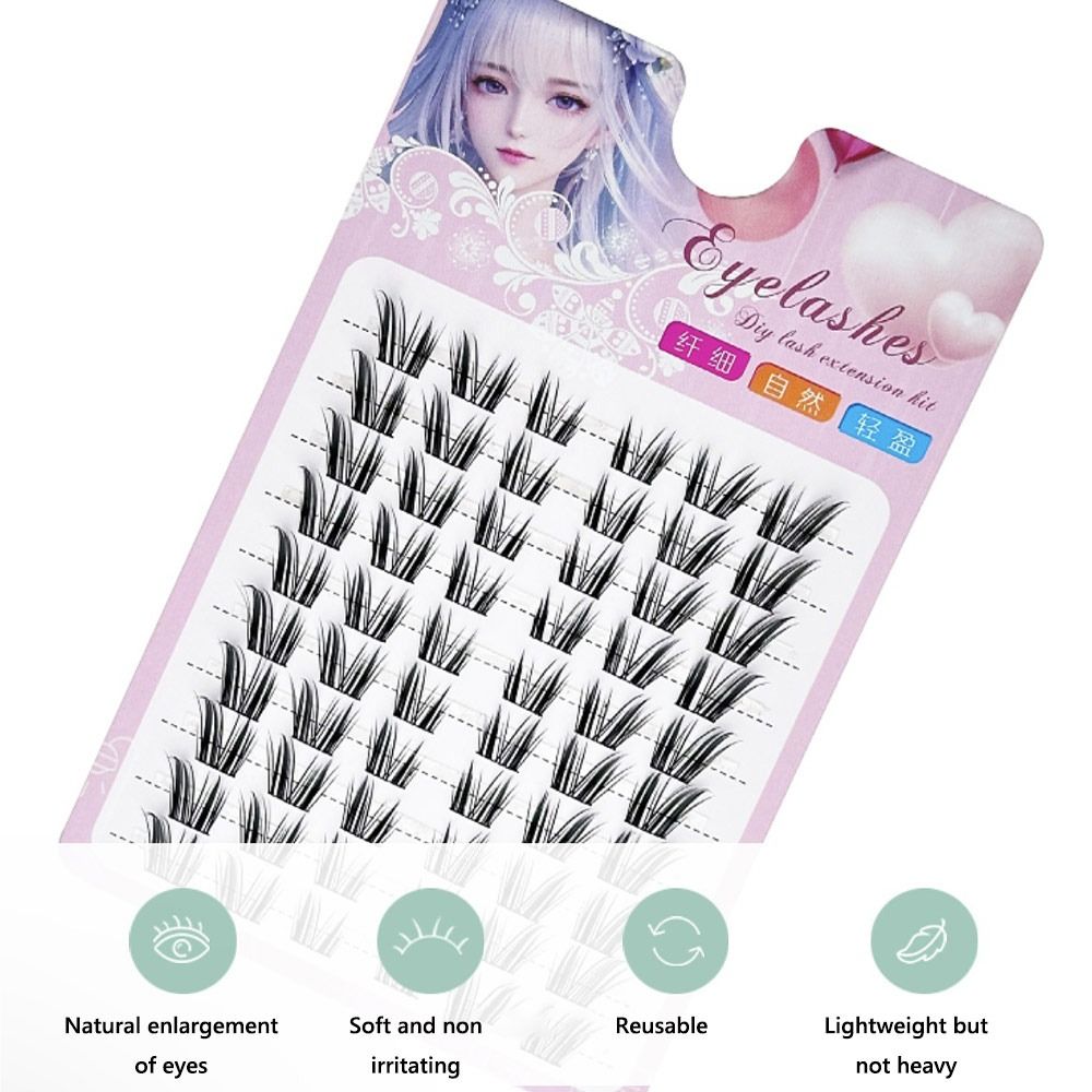 12mmキャットアイフェアリーラッシュクラスターCカールスパ - Eyelash Extension Wet Look のレビューと価格