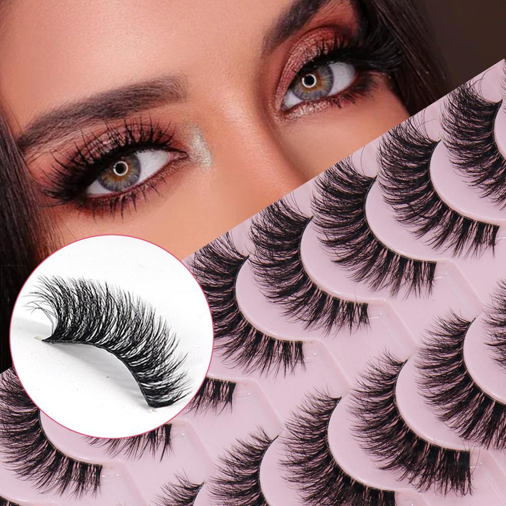 ふわふわつけまつげ フォックスアイまつげ キャットアイスタイ - Eyelash Extension For Big Eyes のレビューと価格