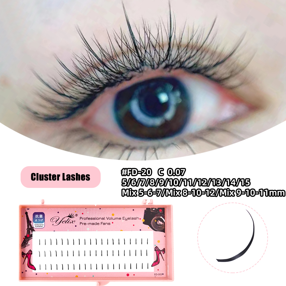 Yelix ナチュラルソフト個別まつげ コミックラッシュ C - Eyelash Extension Natural Look のレビューと価格