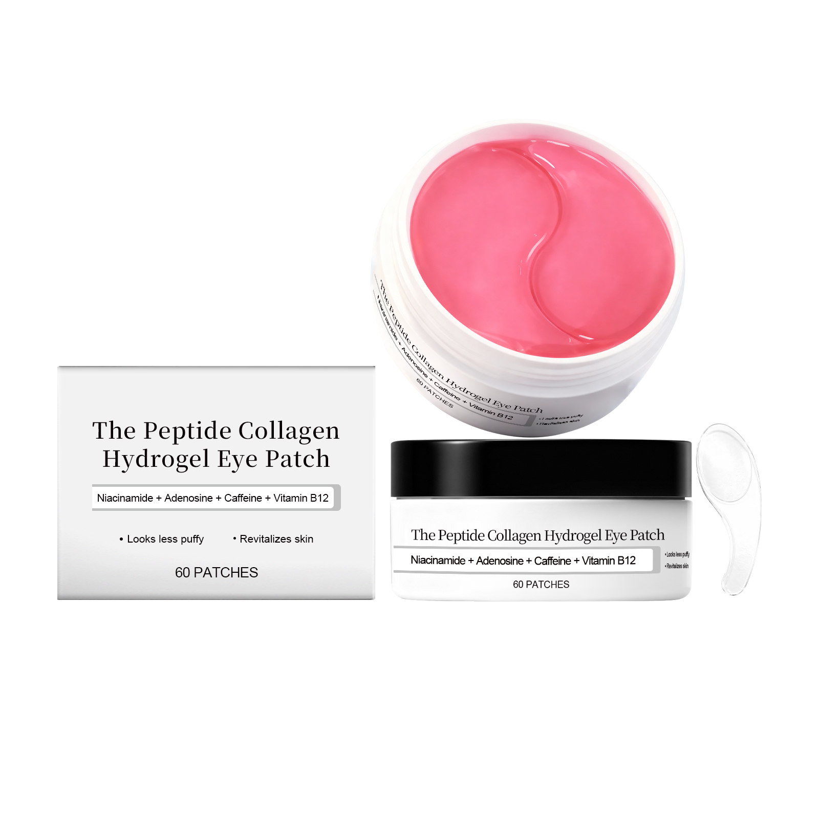 ペプチドコラーゲンハイドロゲルアイパッチ　くま・たるみ解消　 - Eye Pad Collagen のレビューと価格