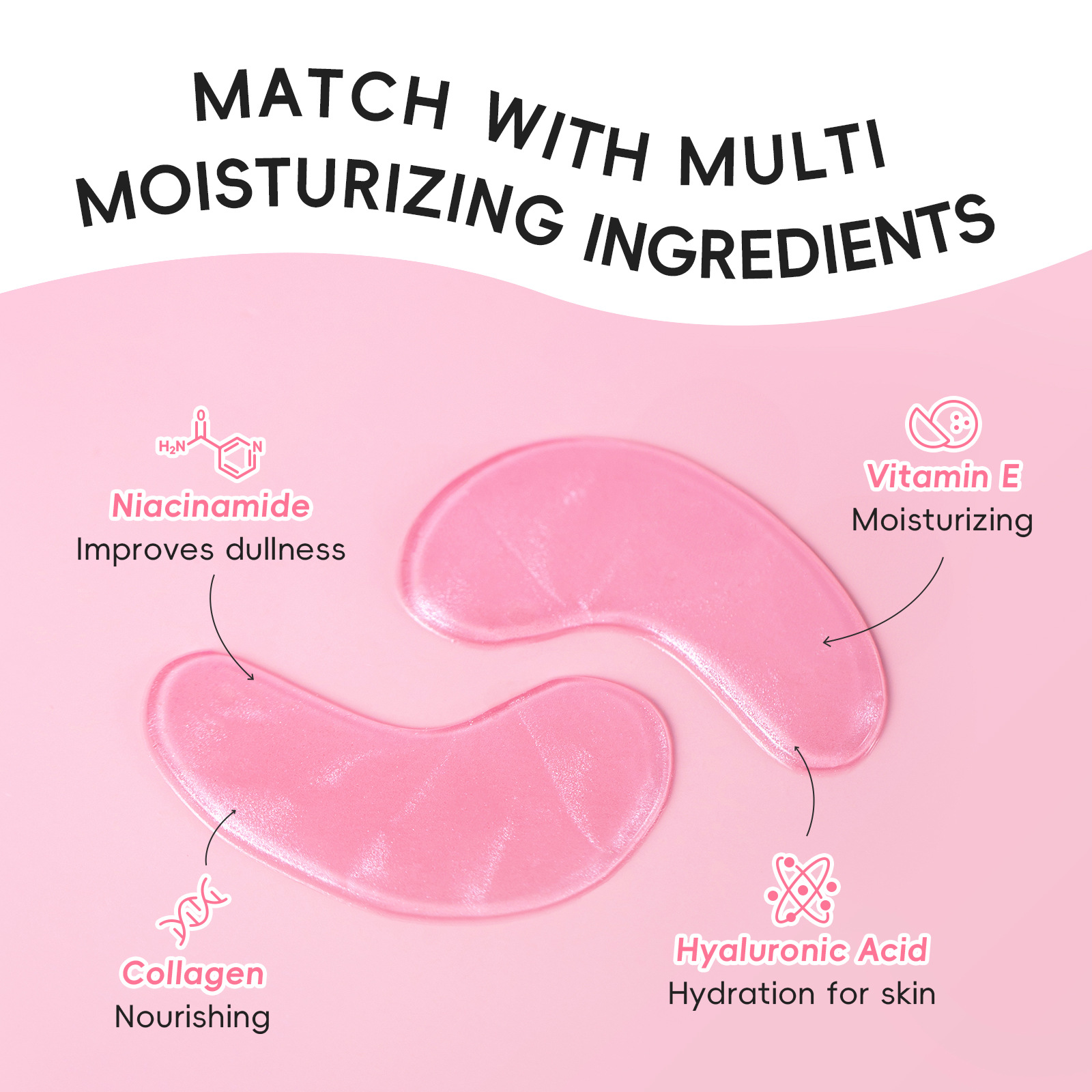 コラーゲン水溶性アイマスク 目袋・クマ・シワ対策 引き締め・ - Eye Pad Collagen のレビューと価格