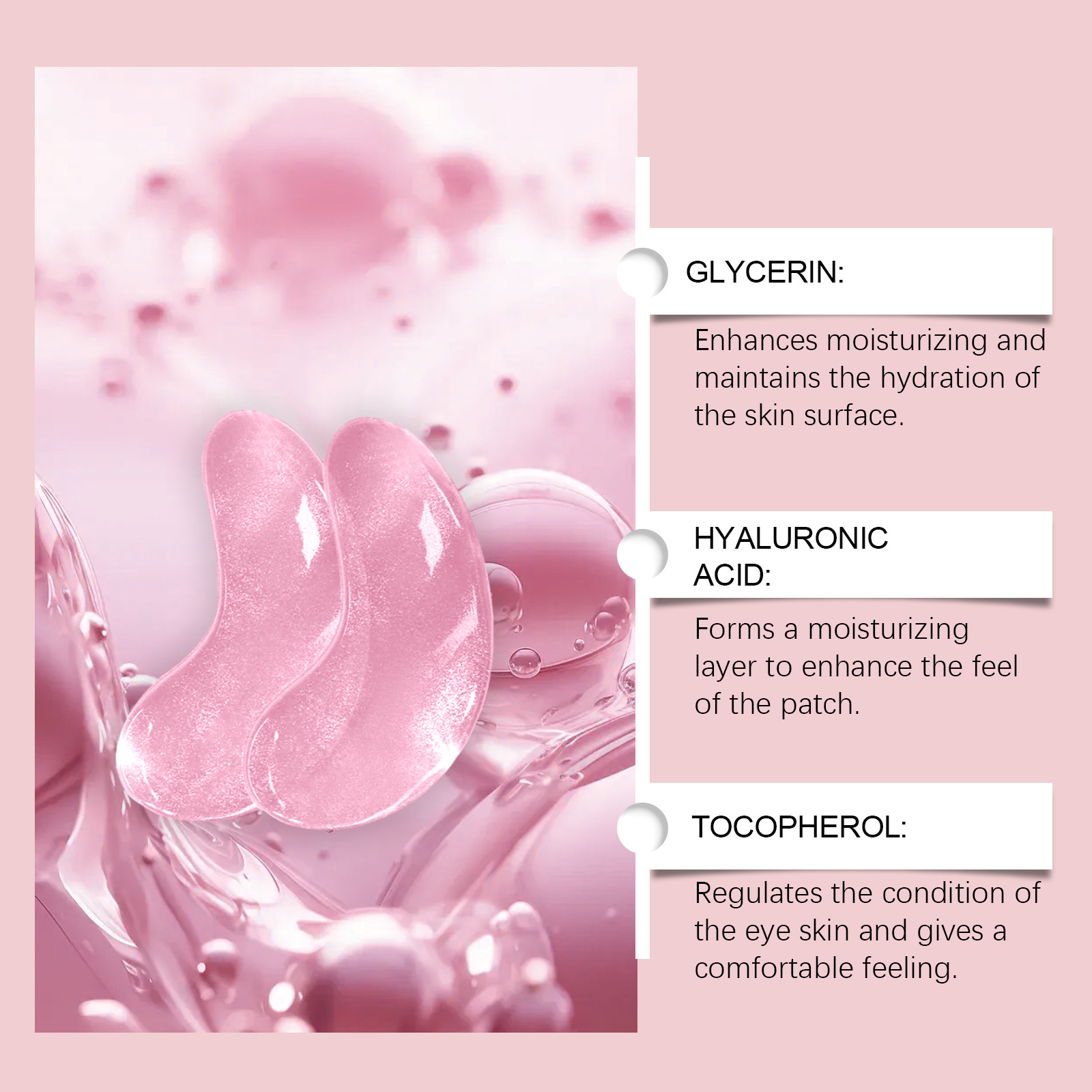コラーゲン水溶性アイマスク 目袋・クマ・シワ対策 引き締め・ - Eye Pad Collagen のレビューと価格