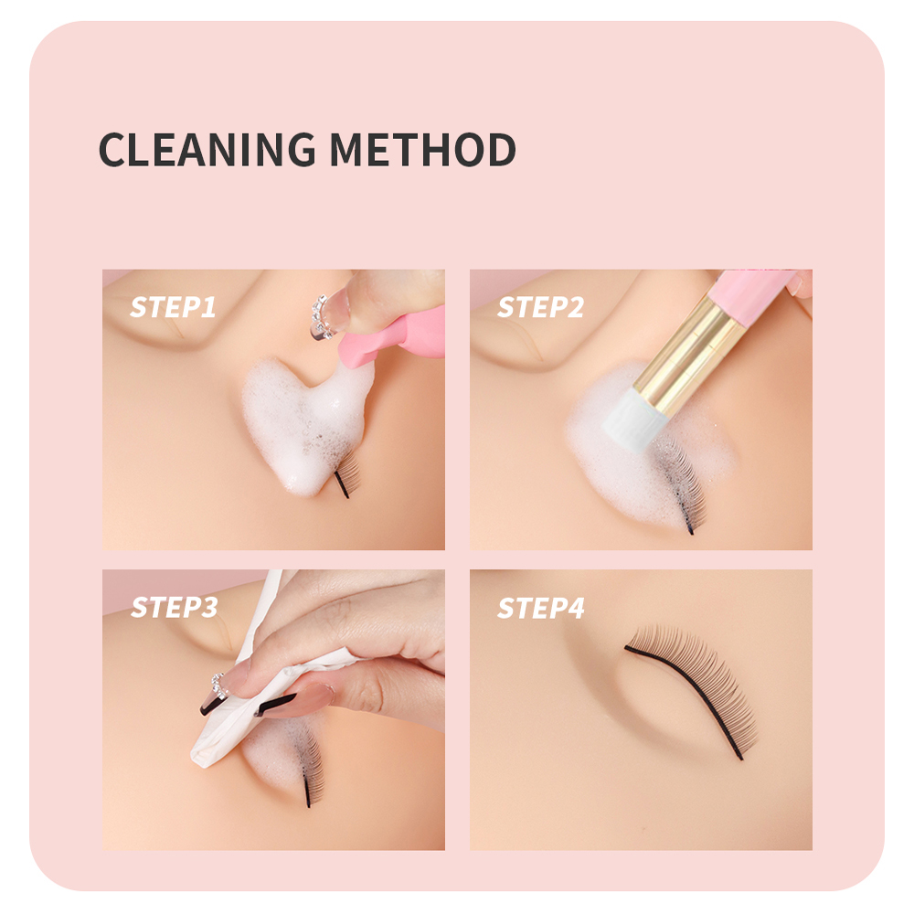 まつげエクステンションシャンプーフォームキット 60 ミリリ - Eyelash Extension Wash Kit のレビューと価格