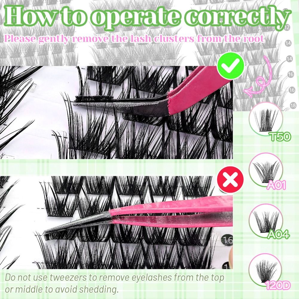 ナチュラルルックつけまつげ ボンド＆シール クラスターデザイ - Eyelash Extension Natural Look のレビューと価格