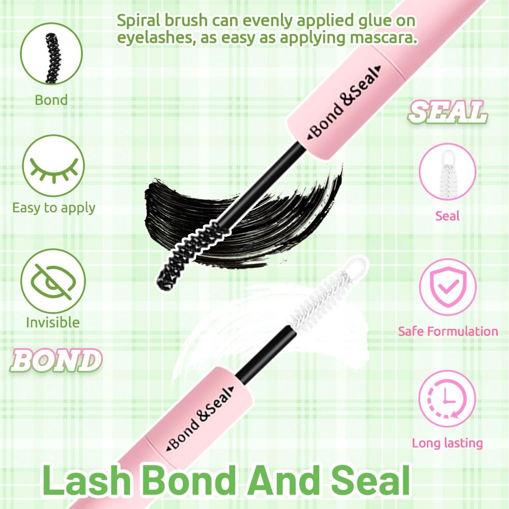 ナチュラルルックつけまつげ ボンド＆シール クラスターデザイ - Eyelash Extension Natural Look のレビューと価格