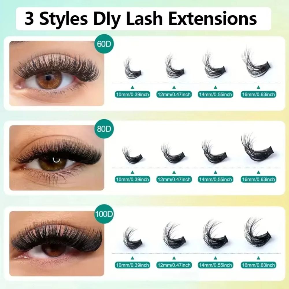 ナチュラルルックつけまつげ ボンド＆シール ウィスピー風 3 - Eyelash Extension Natural Look のレビューと価格