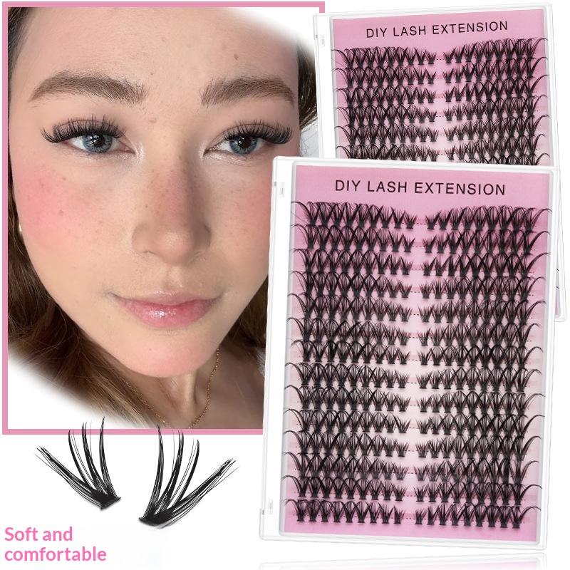 20個入り DIYつけまつげ セルフエクステ ソフトボリュー - Eyelash Extension Natural Look のレビューと価格