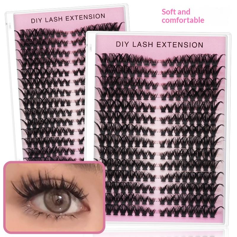 20個入り DIYつけまつげ セルフエクステ ソフトボリュー - Eyelash Extension Natural Look のレビューと価格