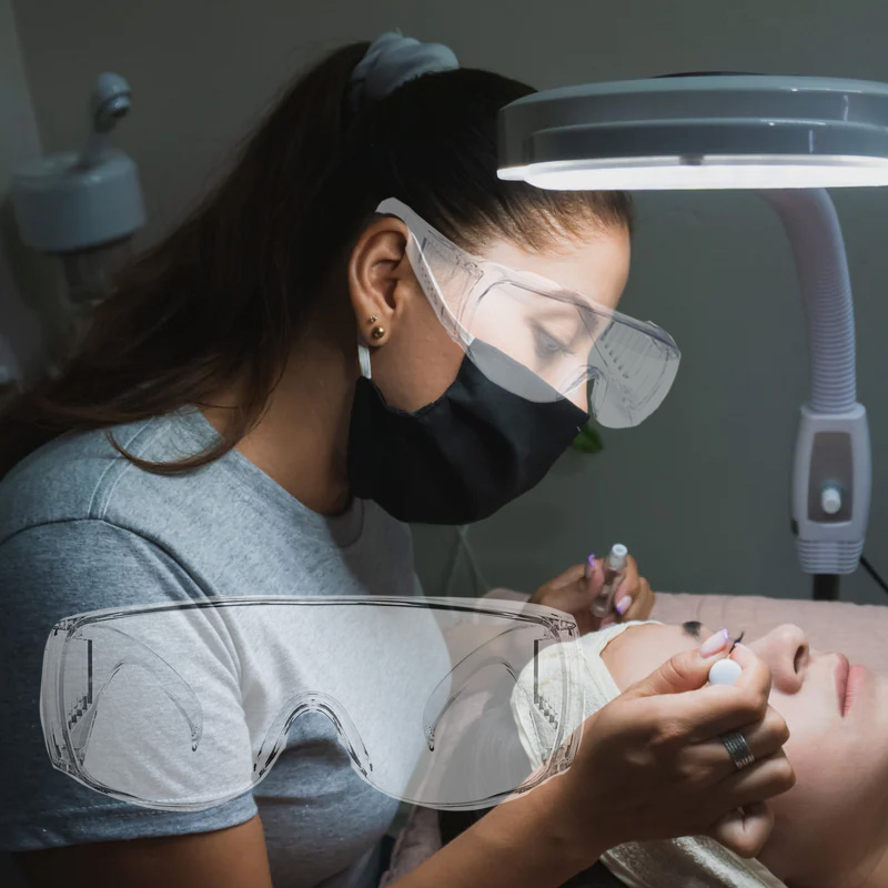 UV 保護メガネまつげエクステンション眼鏡抗 UV ライトメ - Eyelash Extension With Glasses のレビューと価格