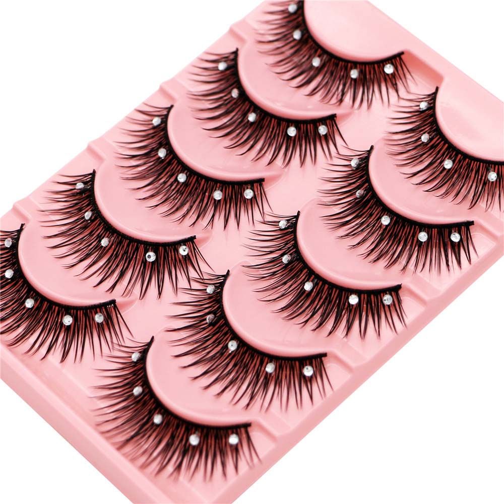 まつげシャイニーラインストーンアイメイクツールラインストーン - Eyelash Extension For Big Eyes のレビューと価格