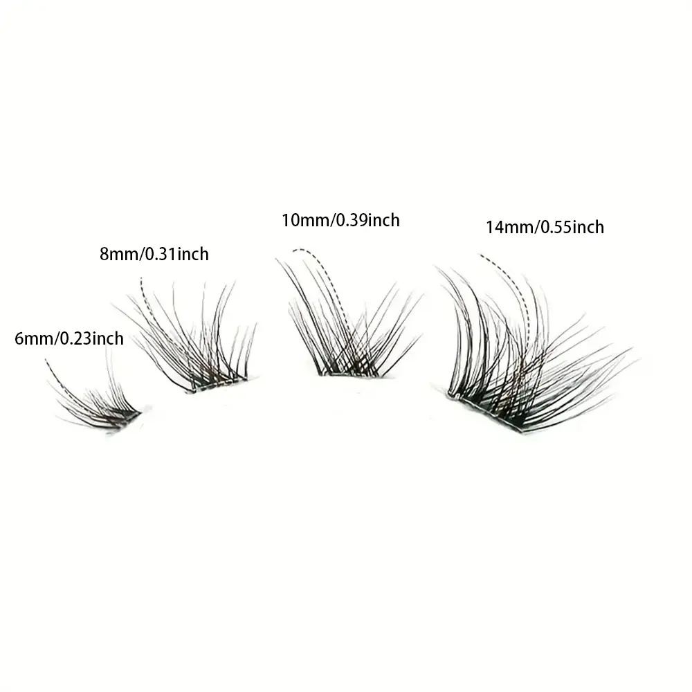 天然クロスのつけまつげ,エクステンション,3D,大きな目,5 - Eyelash Extension For Big Eyes のレビューと価格