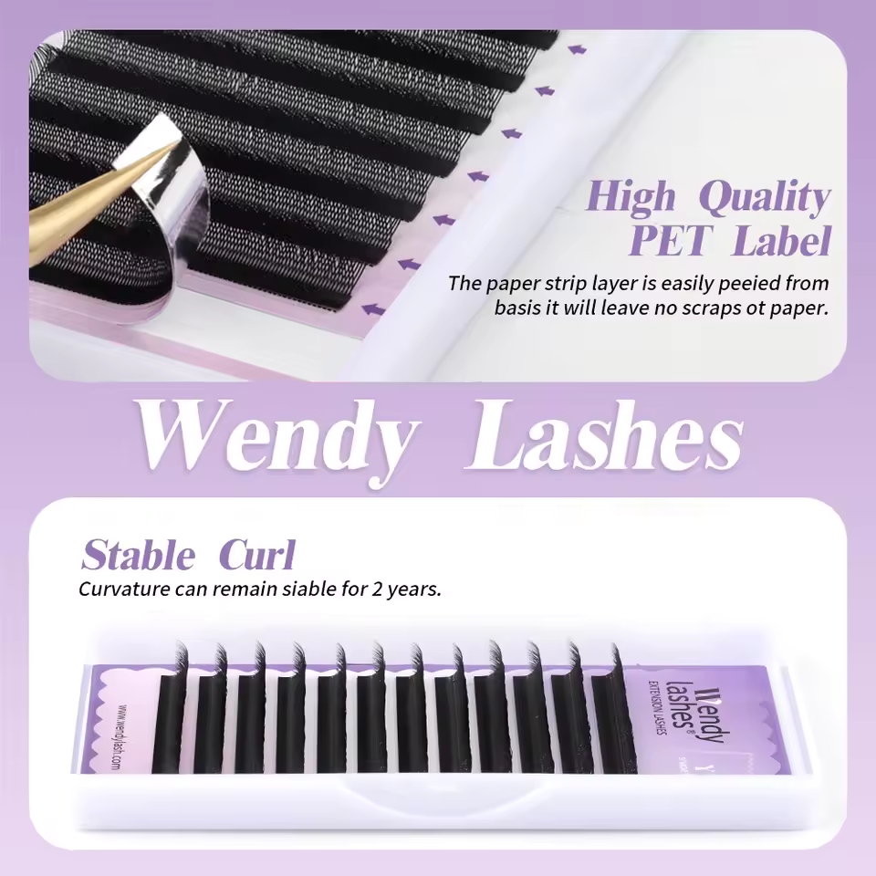 WENDY 2D YYシェイプ C/Dカール まつげエクステ - Eyelash Extension Yelix のレビューと価格