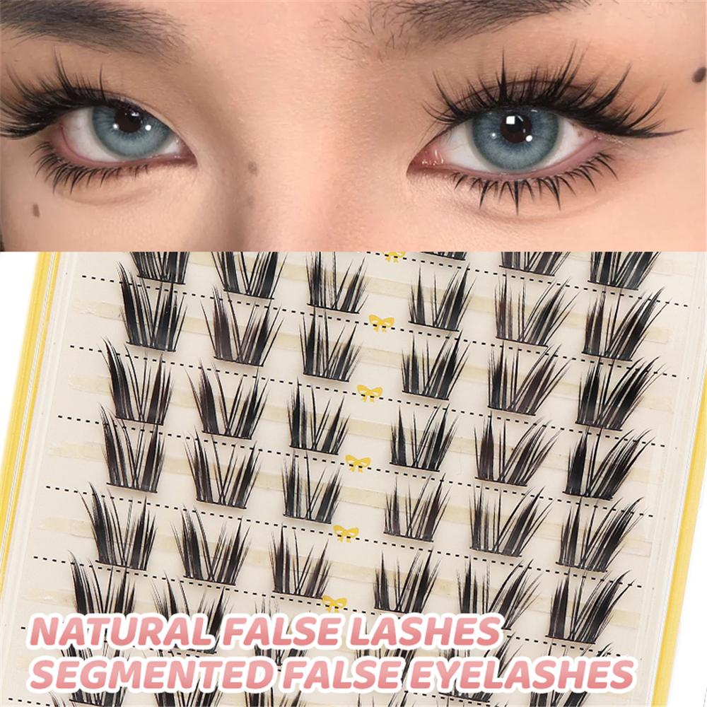 60/100個入り ナチュラルフェアリーラッシュクラスター  - Eyelash Extension Wet Look のレビューと価格