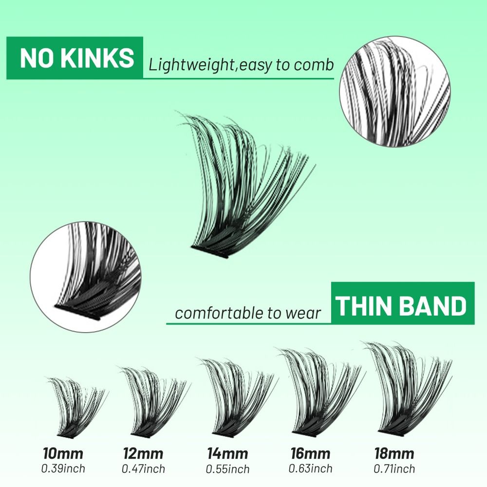 ナチュラルルックつけまつげ ボンド＆シール ウィスピー風 D - Eyelash Extension Natural Look のレビューと価格