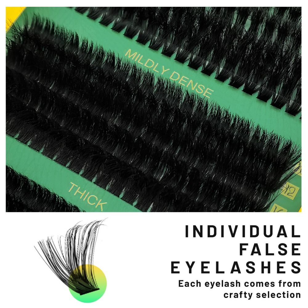 ナチュラルルックつけまつげ ボンド＆シール ウィスピー風 D - Eyelash Extension Natural Look のレビューと価格