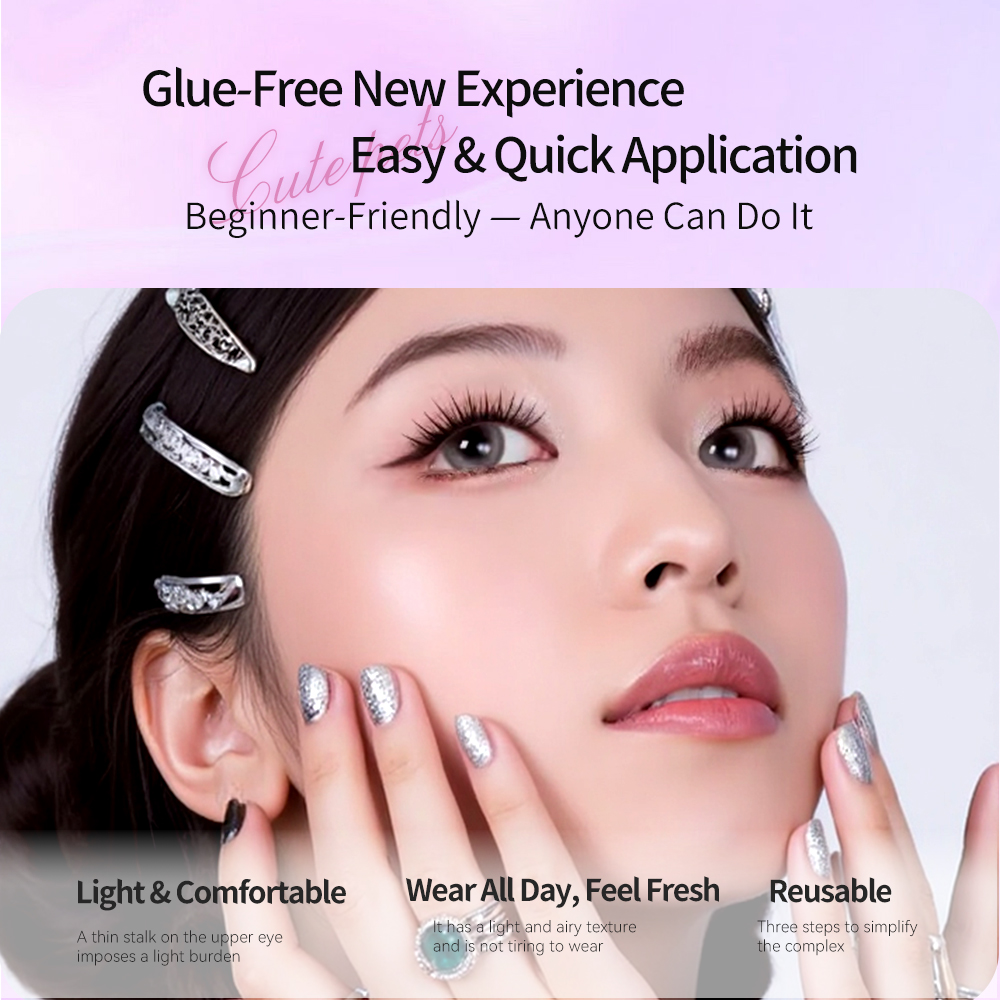Yelix ビッグアイ キュートラビットスタイル DIYまつ - Eyelash Extension For Big Eyes のレビューと価格