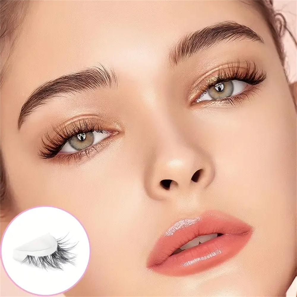 10ペアつけまつげクラスターまつげナチュラルルック、うっすら - Eyelash Extension Wispy Look のレビューと価格