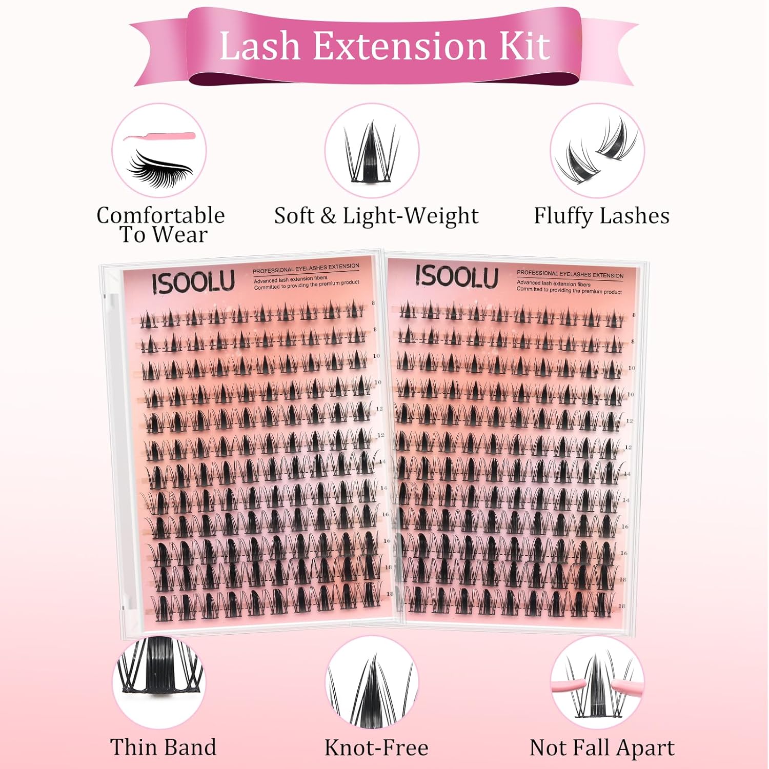 まつげクラスターマンガ個別まつげウィスピーまつげクラスターワ - Eyelash Extension Wet Look のレビューと価格