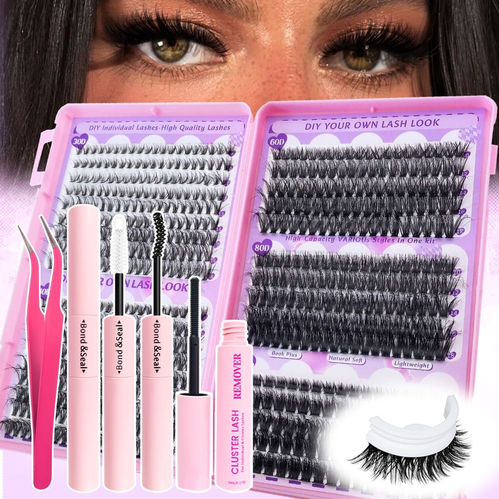 9-18mmの長さのつけまつげ、ボンド＆シールタイプ、ウィス - Eyelash Extension Wispy Look のレビューと価格