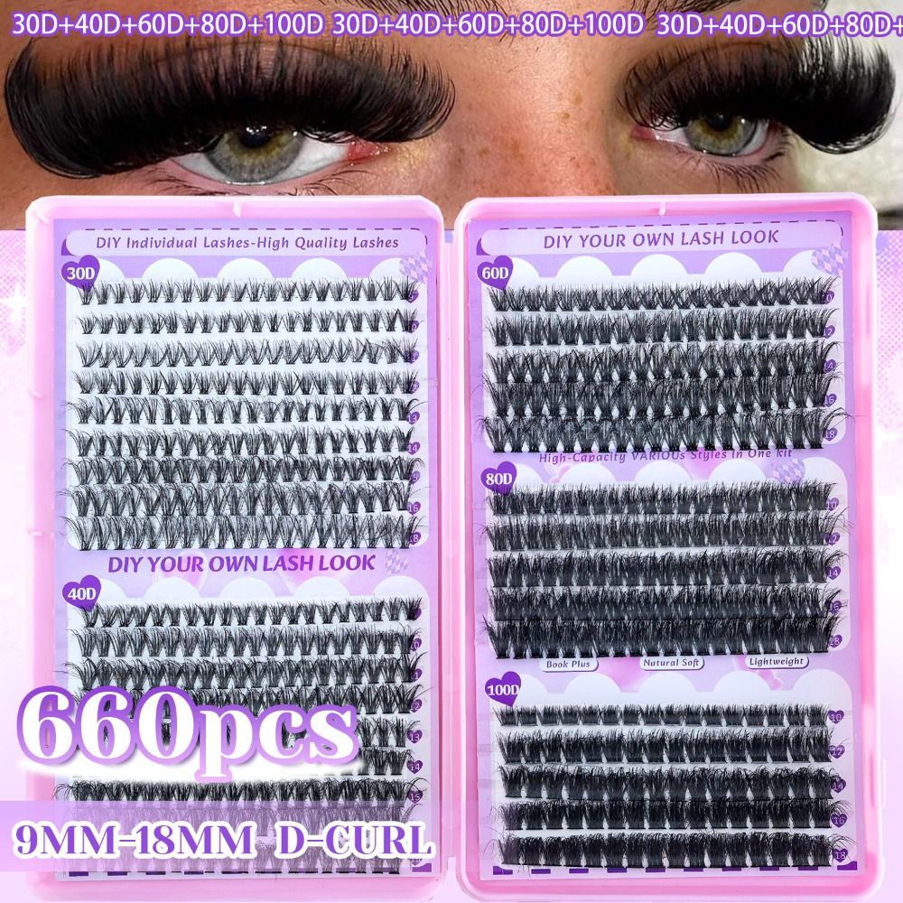 9-18mmの長さのつけまつげ、ボンド＆シールタイプ、ウィス - Eyelash Extension Wispy Look のレビューと価格