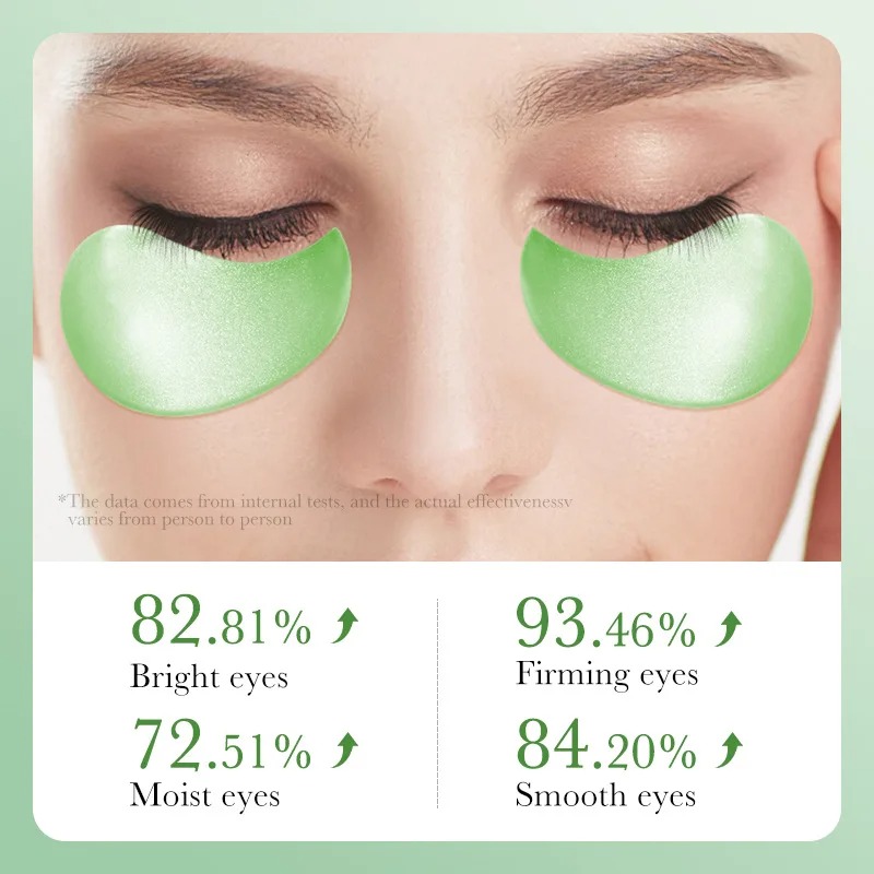 60 個アロエベラコラーゲンアイマスク抗くま目袋保湿抗しわア - Eye Pad Collagen のレビューと価格