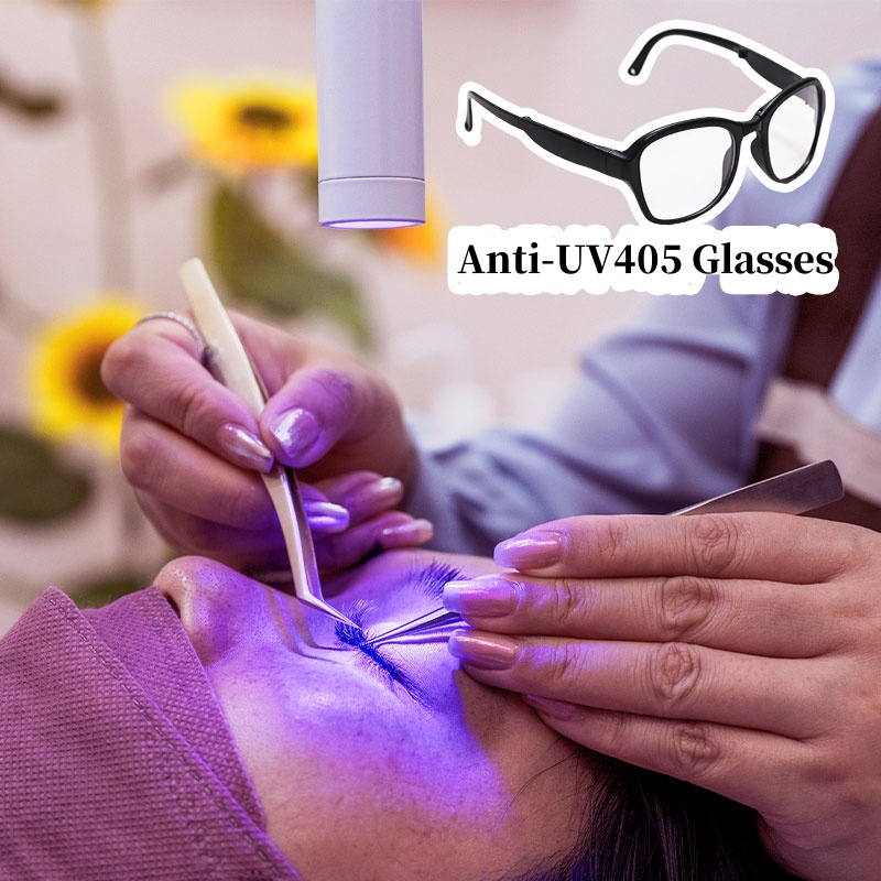 UV 保護メガネつけまつげまつげエクステンションアイプロテク - Eyelash Extension With Glasses のレビューと価格