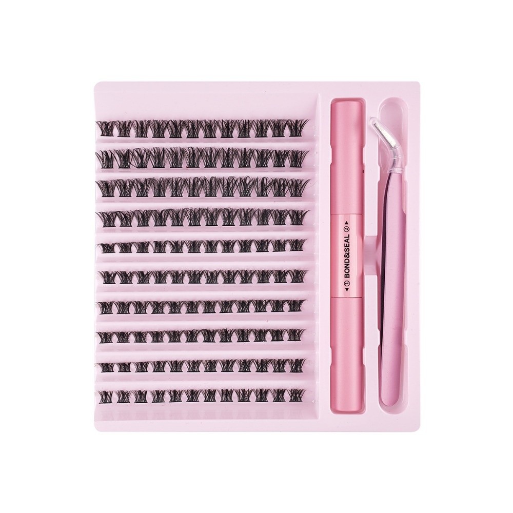 高品質ボンド＆シールつけまつげ　ウィスピー風ナチュラルルック - Eyelash Extension Wispy Look のレビューと価格