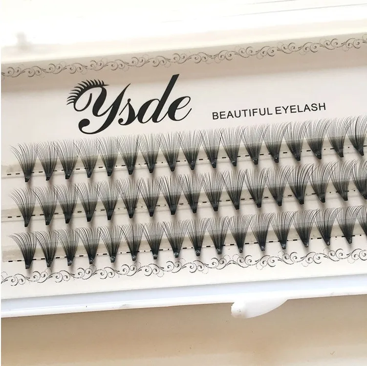 60束/セット ナチュラル6Dブラック0.07mmファイバー - Eyelash Extension For Big Eyes のレビューと価格
