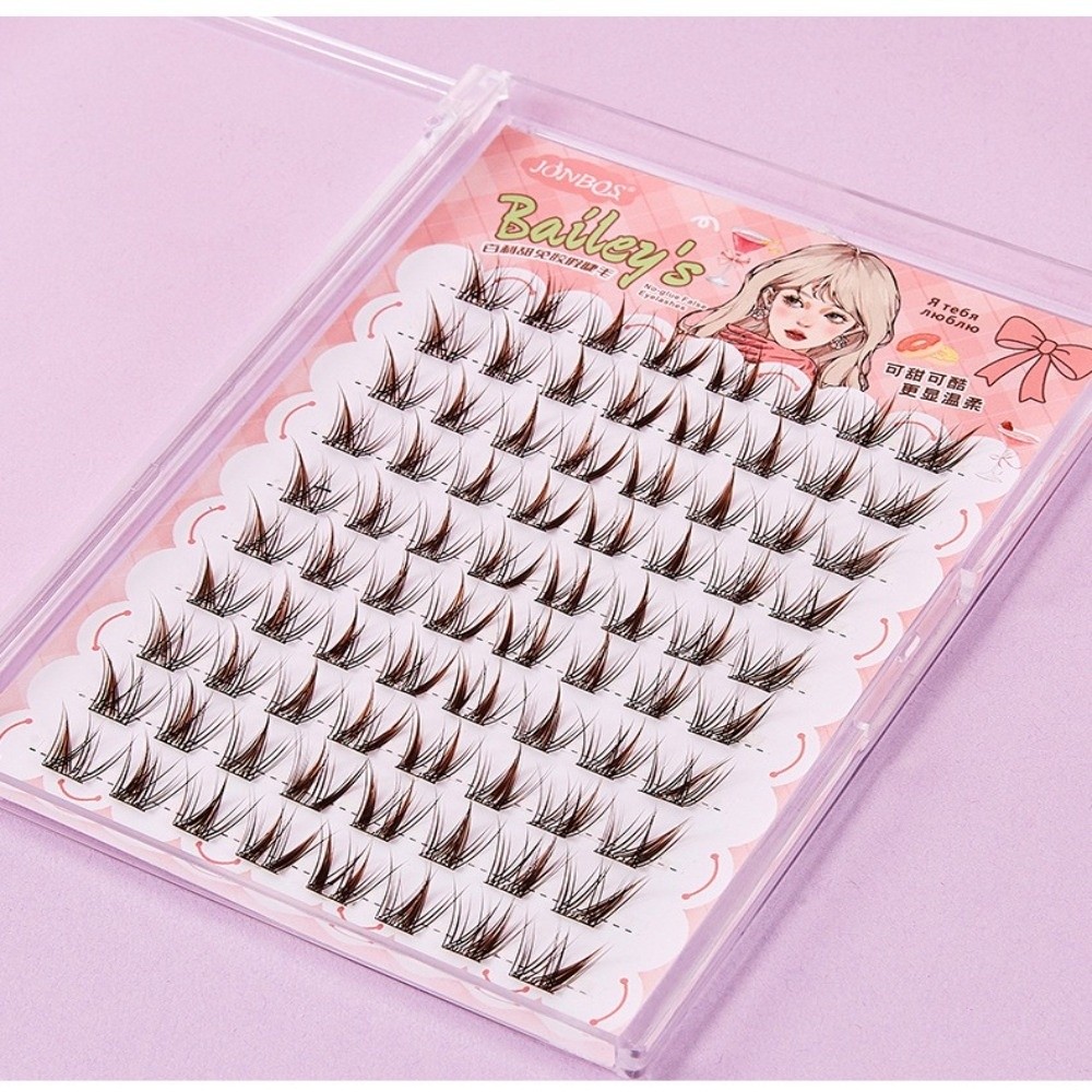 80クラスター 11-12MM 自己粘着式つけまつげ ナチュ - Eyelash Extension No 11 のレビューと価格