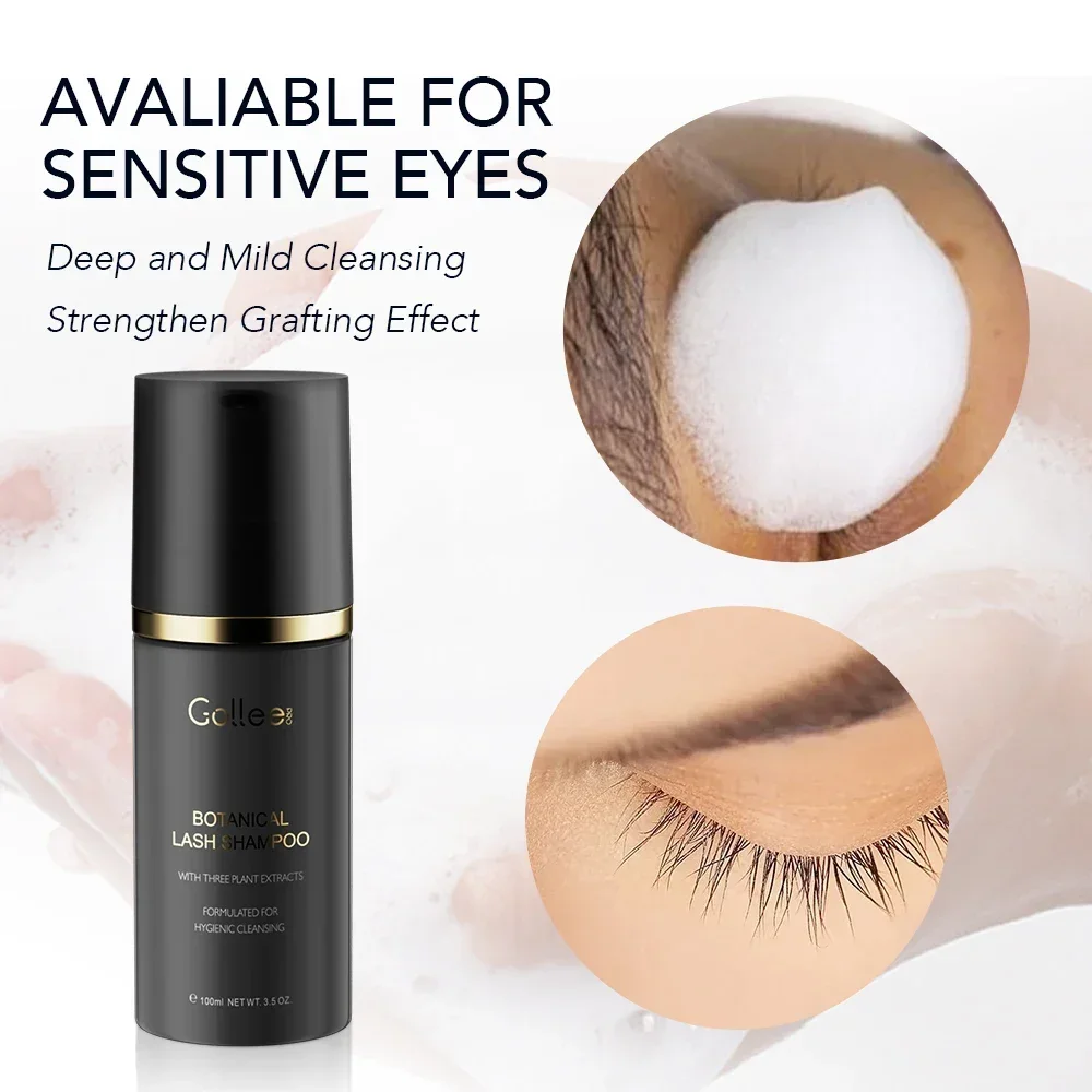 ゴールリー-まつげエクステ用フォームクリーナー,柔らかく刺激 - Eyelash Extension Wash Kit のレビューと価格