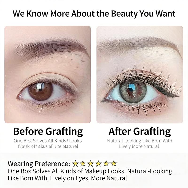 黒色の自己粘着式つけまつげ 優しい11-13MM DIYまつ - Eyelash Extension No 11 のレビューと価格