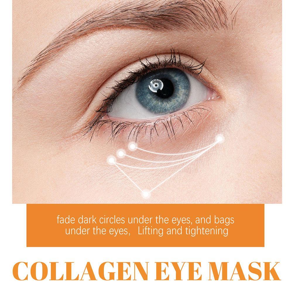 5 ボックスコラーゲン可溶性パッチフィルム抗しわ除去くまフェ - Eye Pad Collagen のレビューと価格